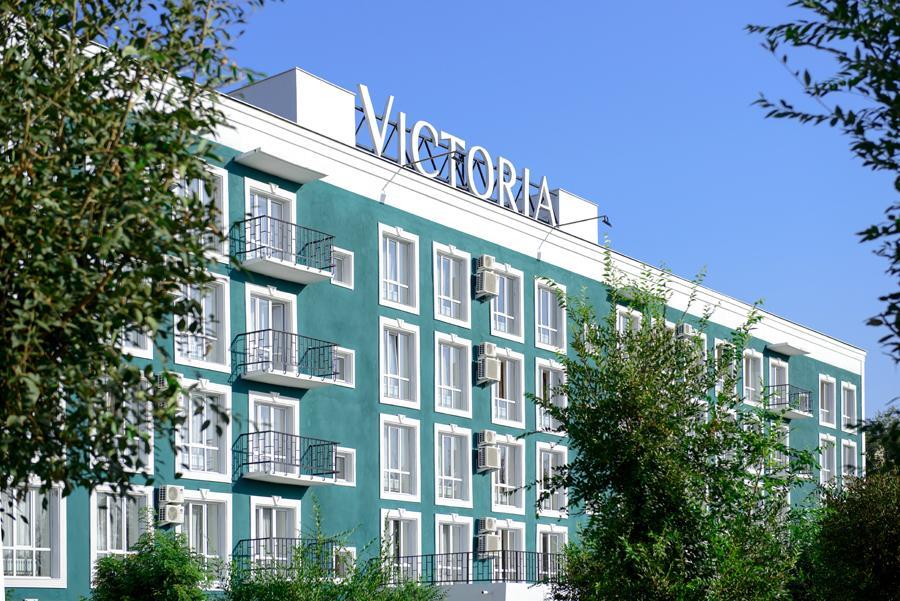 Hotel Victoria Kapchagay Exterior foto